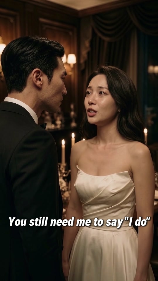 Episode 2: the bride and groom speaking face to face